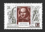 Stamps Russia -  2891 - 400 Aniversario del Nacimiento de William Shakespeare