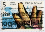 Stamps : Europe : Spain :  Fauna. Invertebrados