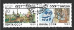 Stamps Russia -  5925-5926 - Dibujos Infantiles