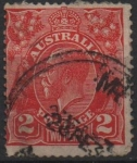 Stamps Australia -  Rey Jorge V