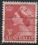 Stamps Australia -  Reina Elizabeth II