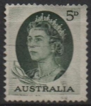 Sellos de Oceania - Australia -  Reina Elizabeth II
