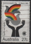 Stamps Australia -  Dia Mancomunidad: Igualdad,Dignidad