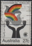 Stamps Australia -  Dia Mancomunidad: Igualdad