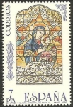 Stamps : Europe : Spain :  2815 - Vidriera de la Catedral de Sevilla, La Virgen con el Niño