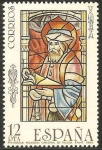 Stamps Spain -  2816 - Vidriera de la Catedral de Toledo