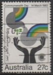 Stamps Australia -  Dia Mancomunidad: Justicia social