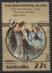 Stamps Australia -  Escenas Folktale: Doreenthe