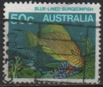 Sellos de Oceania - Australia -  Surgonfish Boreada d`Azul