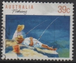 Sellos de Oceania - Australia -  Deportes: Pesca