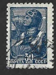 Stamps Russia -  736 - Aviador