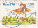 Stamps : Europe : Brazil :  Homenaje a las Juventudes Filatélicas