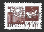 Sellos de Europa - Rusia -  3257 - Palacio de Congresos de Moscú