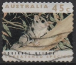 Stamps Australia -  Especies Amenazadas: Ardilla Planeadora