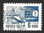 Stamps Russia -  3261- Avión
