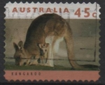 Stamps Australia -  Canguro