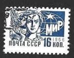 Stamps Russia -  3264 - Paz