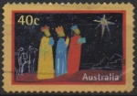 Stamps Australia -  Navidad  Reyes Magos
