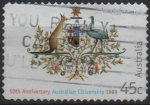 Stamps Australia -  Ley d' nacionalidad y Ciudadania