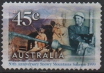 Stamps Australia -  Tunel Eucumbene Dam