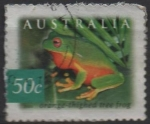 Stamps Australia -  Rana d' arbol