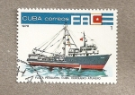 Sellos de America - Cuba -  Pesquero atunero