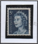 Stamps Australia -  Reina Elizabeth II