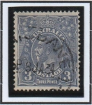 Stamps Australia -  Rey Jorge V