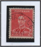 Sellos de Oceania - Australia -  Rey Jorge VI