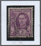 Sellos de Oceania - Australia -  Rey Jorge VI