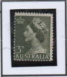 Sellos de Oceania - Australia -  Reina Elizabeth 