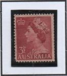 Stamps Australia -  Reina Elizabeth 