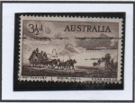 Stamps Australia -  Compañia d`Correos Coach