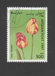 Stamps Afghanistan -  Tulipán Absalón