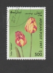 Sellos de Asia - Afganistn -  Tulipán Absalón