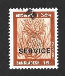 Sellos de Asia - Bangladesh -  O29 - Piña