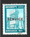 Stamps : Asia : Bangladesh :  O28 - Planta de Fertilizantes Fenchuganj