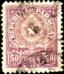 Sellos de America - Paraguay -  Escudo de Paraguay. U.P.U.