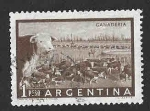 Stamps Argentina -  635 - Ganadería