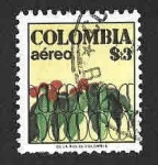 Stamps Colombia -  C640 - Café