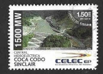Sellos de America - Ecuador -  2184 - Proyecto Hidroeléctrico Coca Codo Sinclair