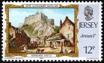 Stamps United Kingdom -  Vínculos con Australia: Pinturas de John Alexander Gilfillan   Castillo de Edimburgo