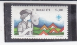 Stamps Brazil -  4º Jamboree Pan-Americano