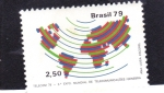 Stamps Brazil -  TELECOM
