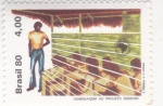 Stamps Brazil -  Homenaje al proyecto Rondón