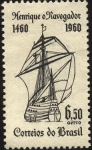 Stamps Brazil -  500 años de la muerte del Principe Henrique el Navegador.