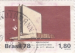 Stamps Brazil -  Inauguración del Edificio sede de E.C.T- Brasilia