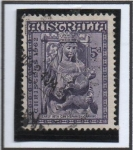 Stamps Australia -  Navidad: Madona y el niño