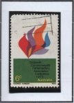 Stamps Australia -  Llama simbolica d' Democracia