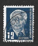 Sellos de Europa - Alemania -  54 - Friedrich Wilhelm Reinhold Pieck (DDR)